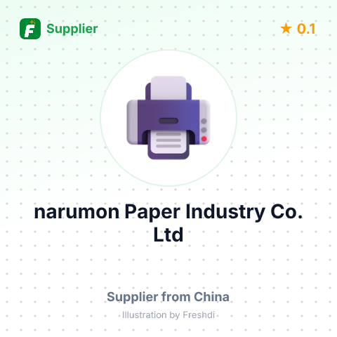 narumon Paper Industry Co. Ltd – summary card, no photo uploaded yet