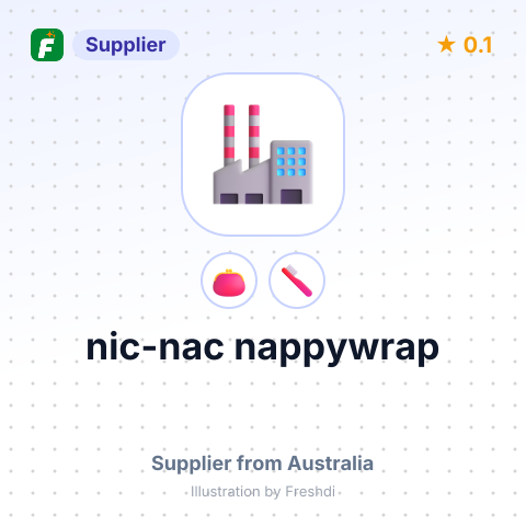 nic-nac nappywrap – summary card, no photo uploaded yet