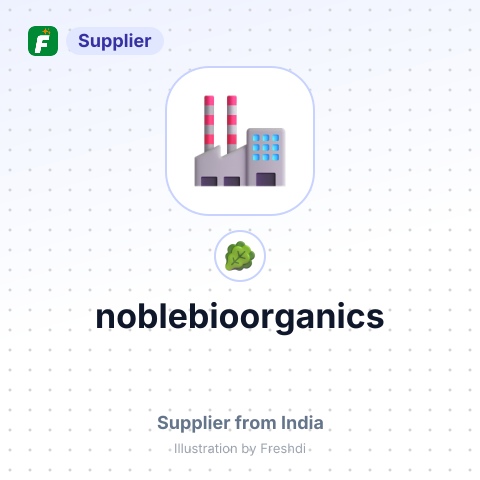 noblebioorganics – summary card, no photo uploaded yet