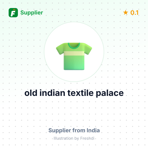 old indian textile palace – summary card, no photo uploaded yet