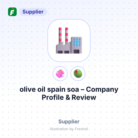olive oil spain soa – summary card, no photo uploaded yet