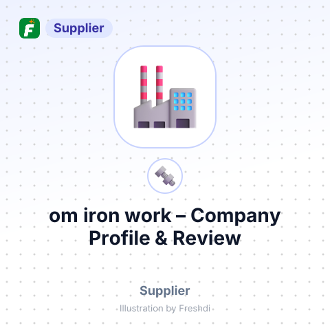 om iron work – summary card, no photo uploaded yet