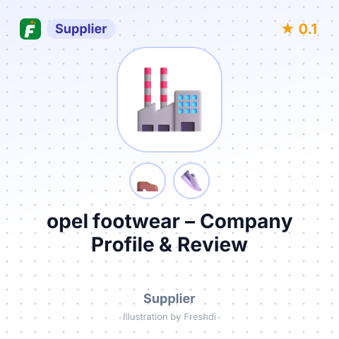 opel footwear – summary card, no photo uploaded yet