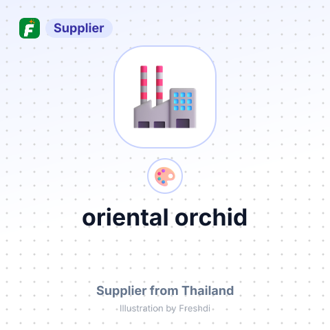 oriental orchid – summary card, no photo uploaded yet