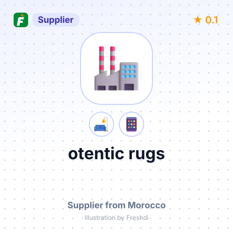 otentic rugs – summary card, no photo uploaded yet