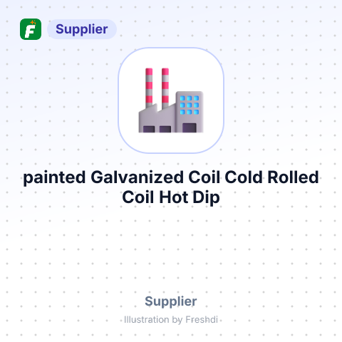painted Galvanized Coil , Cold Rolled Coil, Hot Dip Calvanized Coil & Aluminum Galvanized Coil, Stainless Steel Coil/ Strip , Iron Wire – summary card, no photo uploaded yet