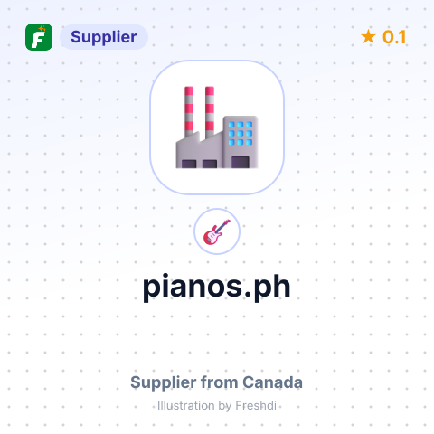 pianos.ph – summary card, no photo uploaded yet