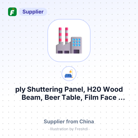 ply Shuttering Panel, H20 Wood Beam, Beer Table, Film Face Plywood, Plywood, LVL – summary card, no photo uploaded yet