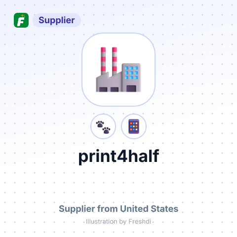 print4half – summary card, no photo uploaded yet