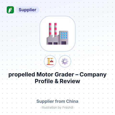 propelled Motor Grader – summary card, no photo uploaded yet