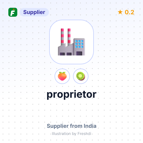 proprietor – summary card, no photo uploaded yet