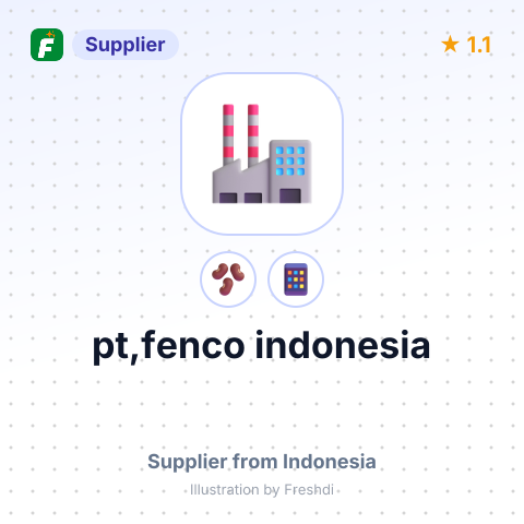 pt,fenco indonesia – summary card, no photo uploaded yet
