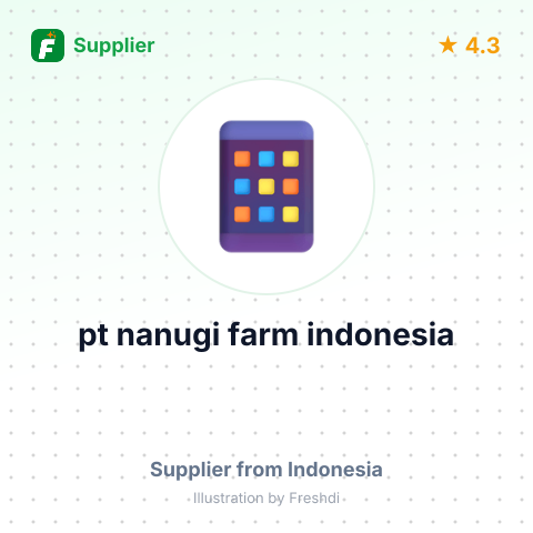 pt nanugi farm indonesia – summary card, no photo uploaded yet