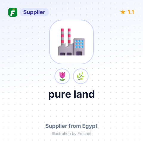 pure land – summary card, no photo uploaded yet