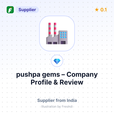 pushpa gems – summary card, no photo uploaded yet