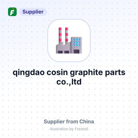 qingdao cosin graphite parts co.,ltd – summary card, no photo uploaded yet
