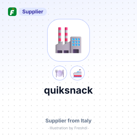 quiksnack – summary card, no photo uploaded yet