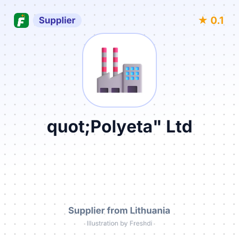 quot;Polyeta" Ltd – summary card, no photo uploaded yet