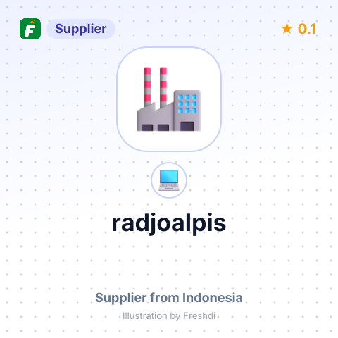 radjoalpis – summary card, no photo uploaded yet