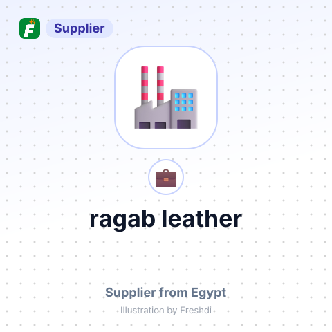 ragab leather – summary card, no photo uploaded yet