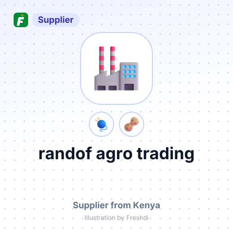 randof agro trading – summary card, no photo uploaded yet