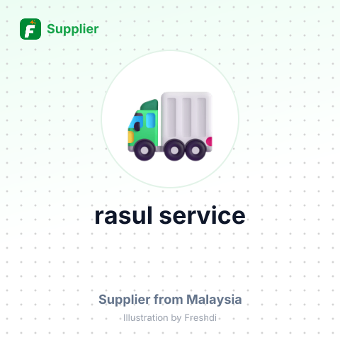 rasul service – summary card, no photo uploaded yet