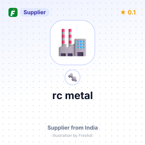rc metal – summary card, no photo uploaded yet