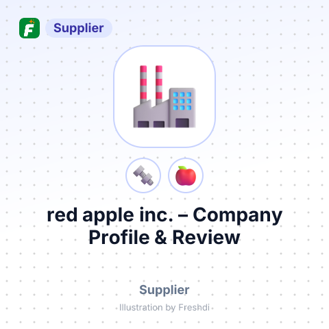 red apple inc. – summary card, no photo uploaded yet