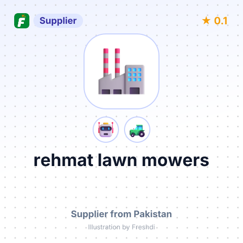 rehmat lawn mowers – summary card, no photo uploaded yet