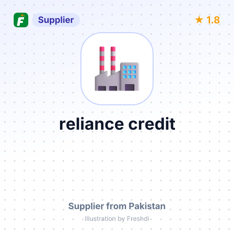 reliance credit – summary card, no photo uploaded yet