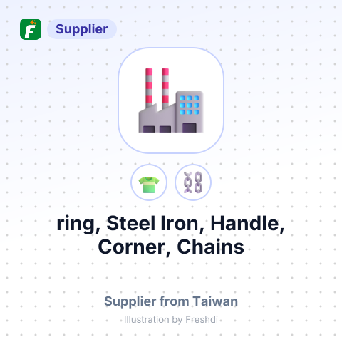 ring, Steel Iron, Handle, Corner, Chains – summary card, no photo uploaded yet