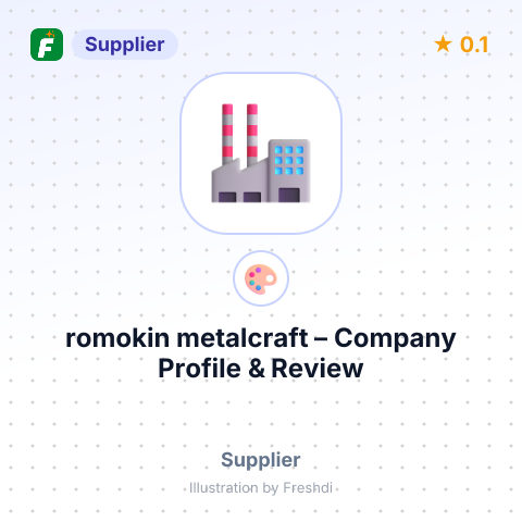 romokin metalcraft – summary card, no photo uploaded yet