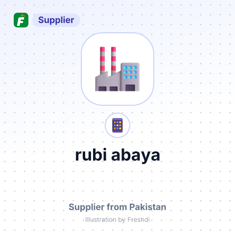rubi abaya – summary card, no photo uploaded yet