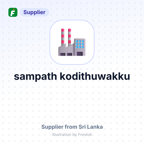 sampath kodithuwakku – summary card, no photo uploaded yet