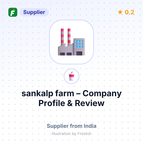 sankalp farm – summary card, no photo uploaded yet