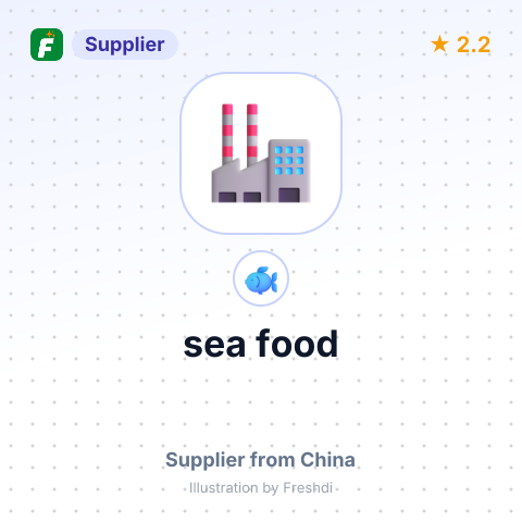 sea food – summary card, no photo uploaded yet