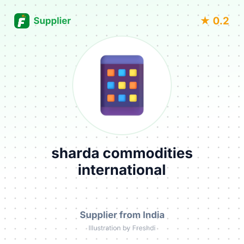 sharda commodities international – summary card, no photo uploaded yet