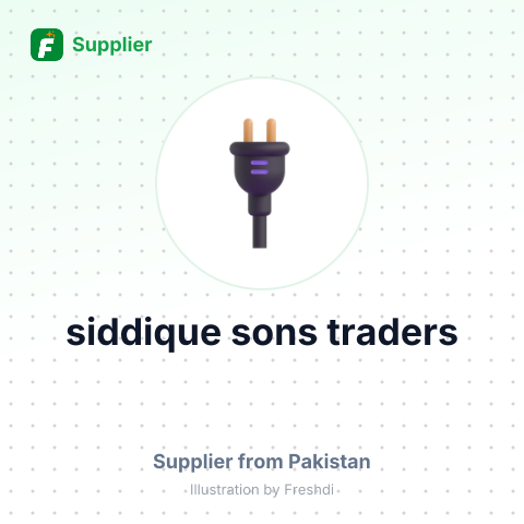 siddique sons traders – summary card, no photo uploaded yet