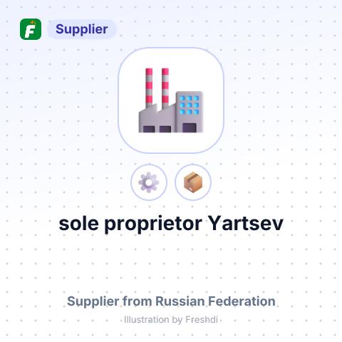 sole proprietor Yartsev – summary card, no photo uploaded yet