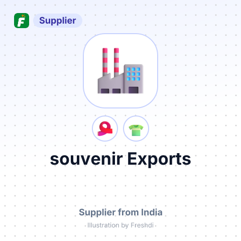 souvenir Exports – summary card, no photo uploaded yet