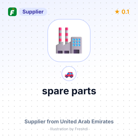spare parts – summary card, no photo uploaded yet