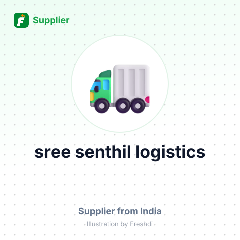 sree senthil logistics – summary card, no photo uploaded yet