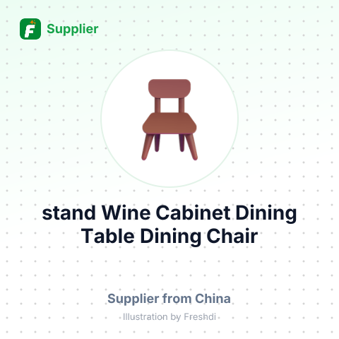 stand, Wine Cabinet, Dining Table, Dining Chair – summary card, no photo uploaded yet