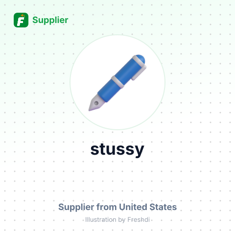stussy – summary card, no photo uploaded yet
