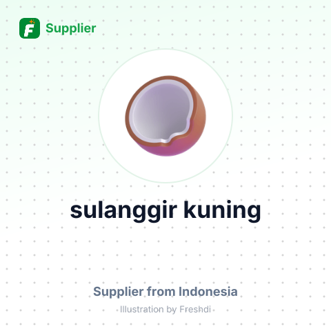 sulanggir kuning – summary card, no photo uploaded yet