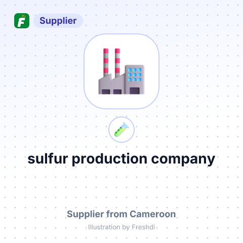 sulfur production company – summary card, no photo uploaded yet