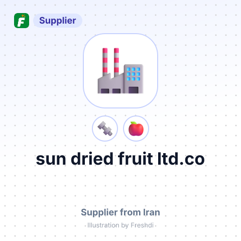 sun dried fruit ltd.co – summary card, no photo uploaded yet