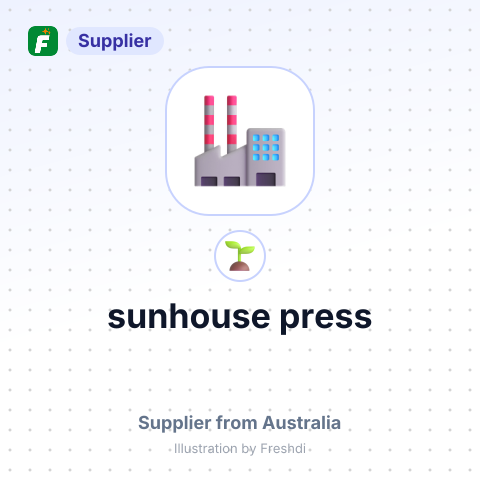sunhouse press – summary card, no photo uploaded yet