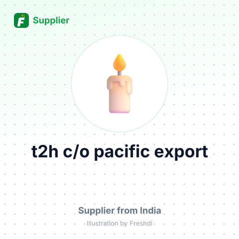 t2h c/o pacific export – summary card, no photo uploaded yet