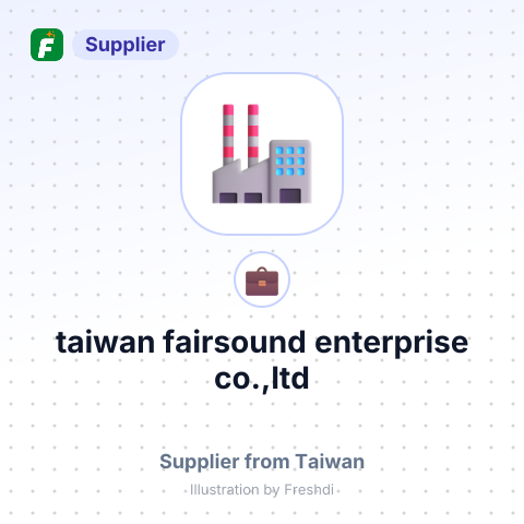 taiwan fairsound enterprise co.,ltd – summary card, no photo uploaded yet